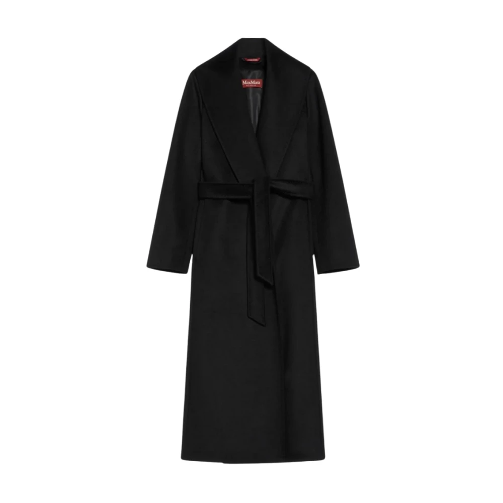 Max Mara Stijlvolle Jas voor Vrouwen Black Dames