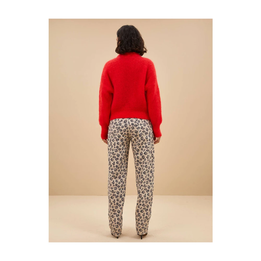 By-Bar Sonny Pullover Red Dames