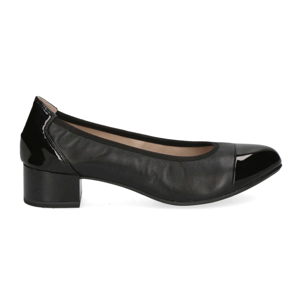 Caprice Women's Black Pumps, 5 Uk, Elegant Closed Formal Business Shoes