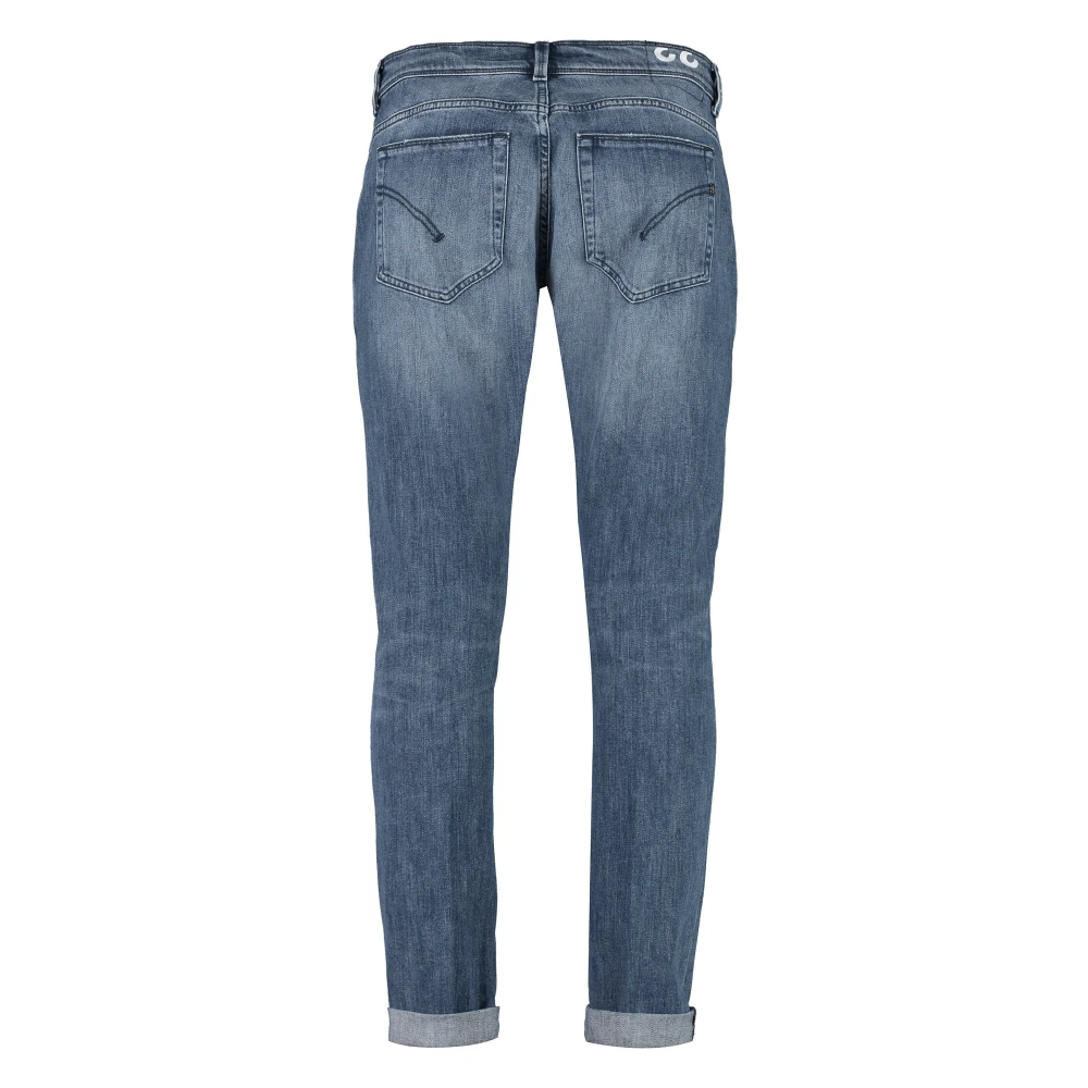 Dondup Skinny Jeans met opgerolde enkels Blue Heren