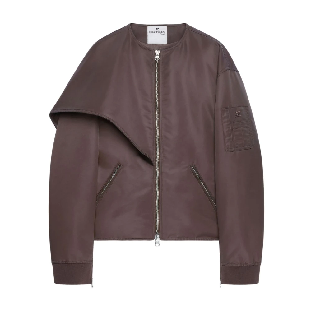 Courrèges Bruine Jassen voor Vrouwen Brown Dames