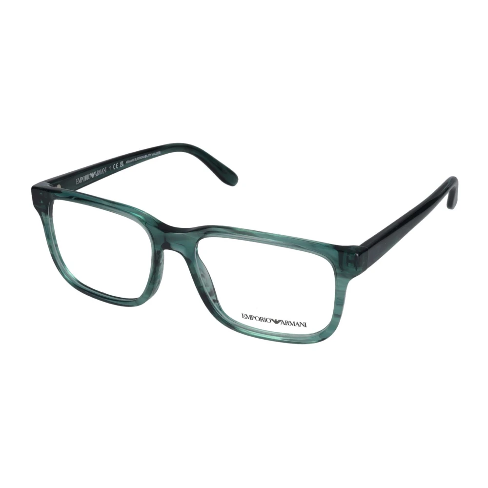 Emporio Armani Men's Green Stylish Eyeglasses