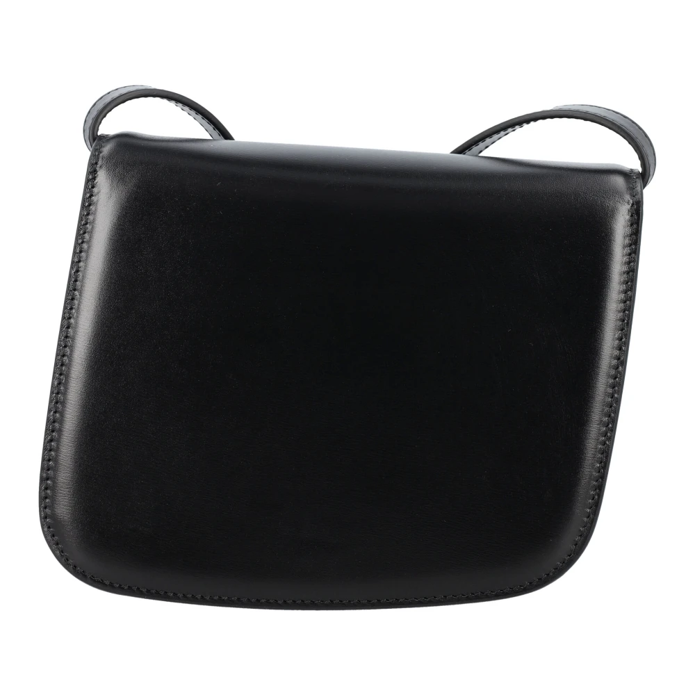 Salvatore Ferragamo Flame Rode Schoudertas Black Dames