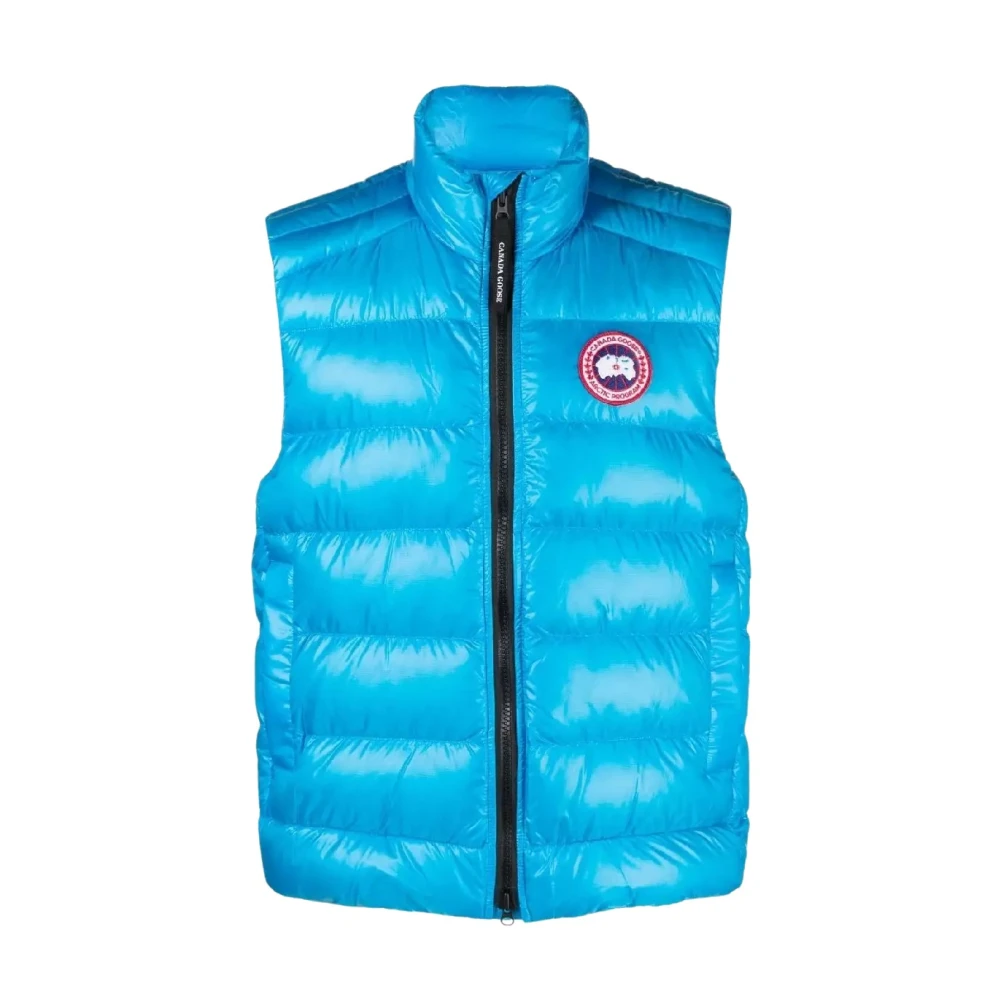 Canada Goose Men's Blue Puffer Vest Crofton