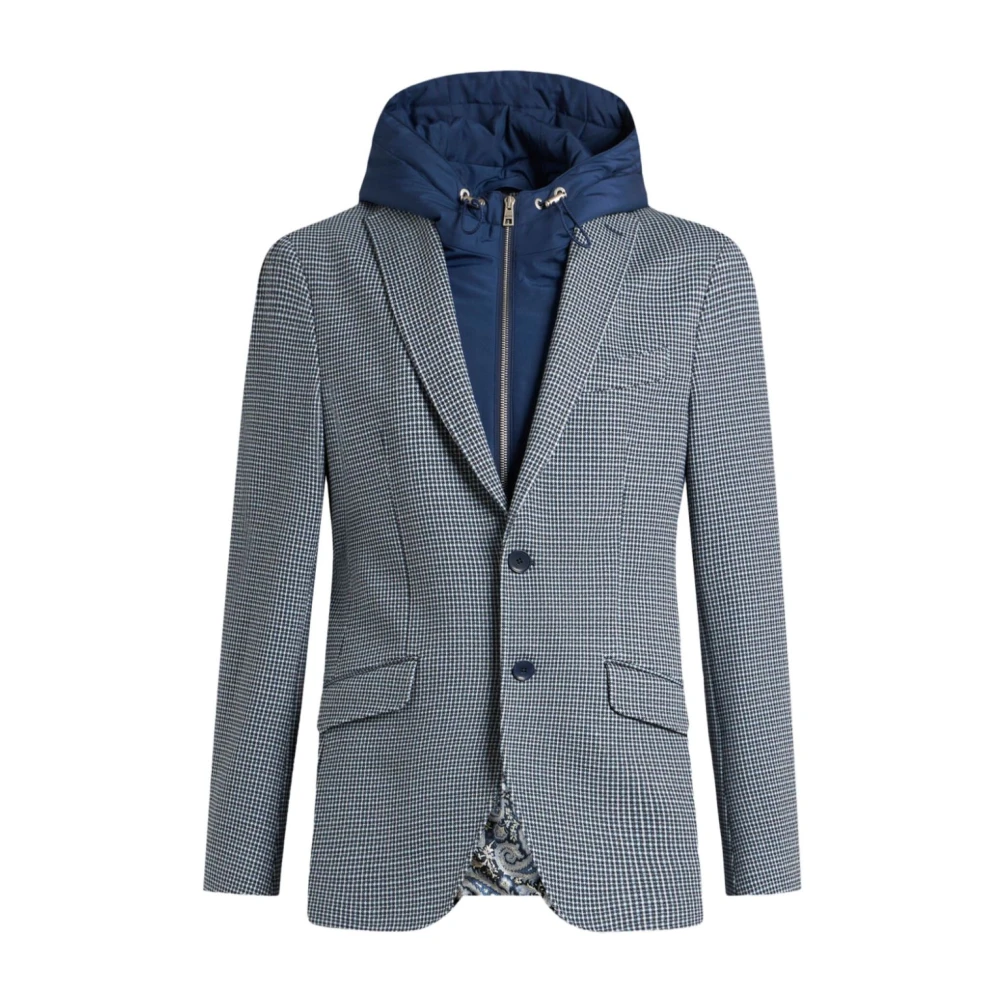ETRO Grijze Stijlvolle Jassen Gray Heren
