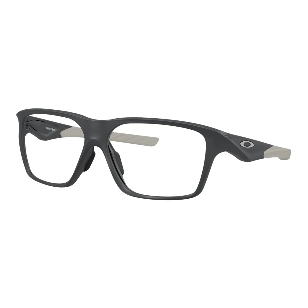 Oakley Unisex Black Glasses, 58 Mm, Versafuse Sq Frame