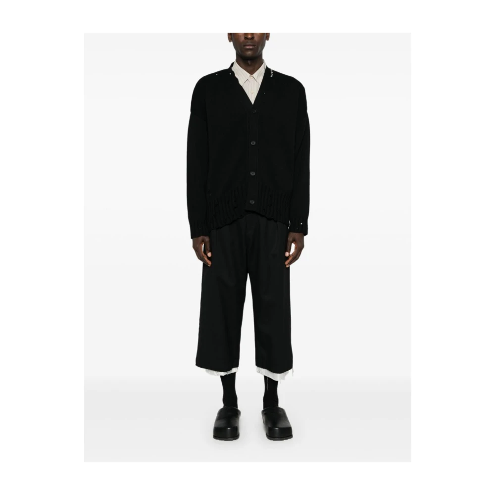 Marni Zwarte Gebreide Kleding voor Mannen Aw24 Black Heren