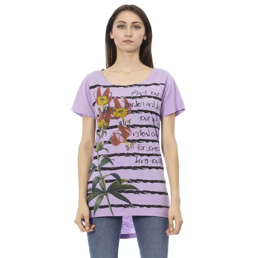 Trussardi, Damen, Oberteile, Lila, SGröße: