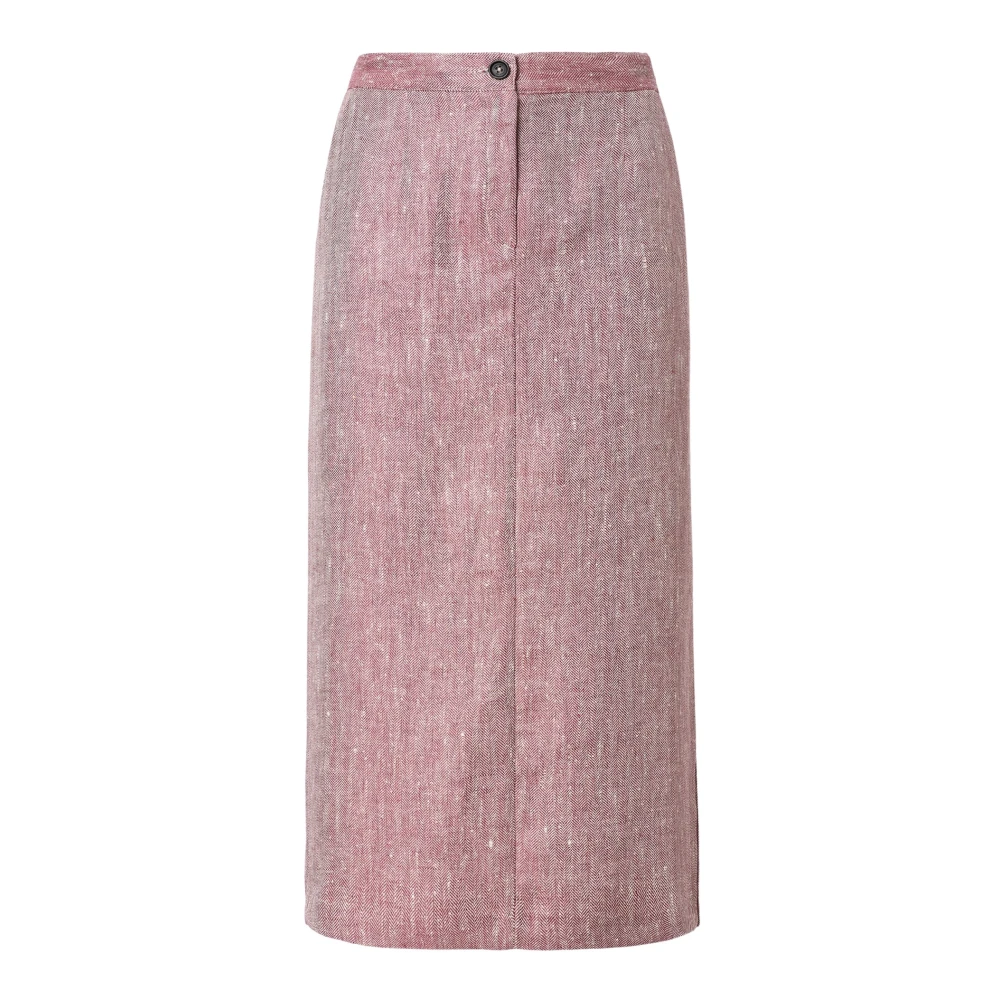 Massimo Alba Midi Skirts Pink Dames