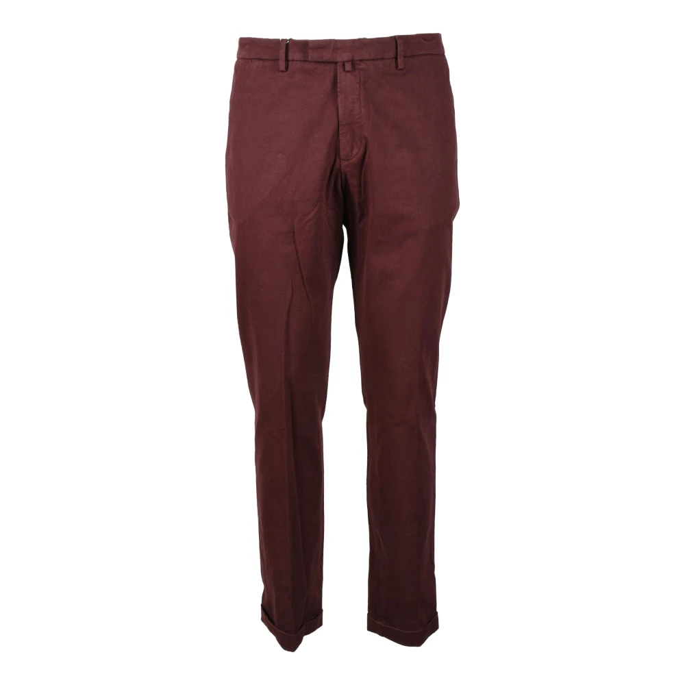 Briglia Katoen Elastaan Broek Red Heren