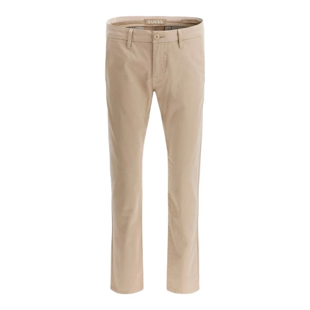 Guess Chino Byxor Beige, Herr