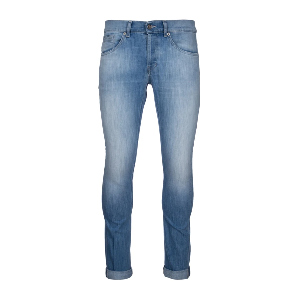 Dondup Klassieke Broek Blue Heren