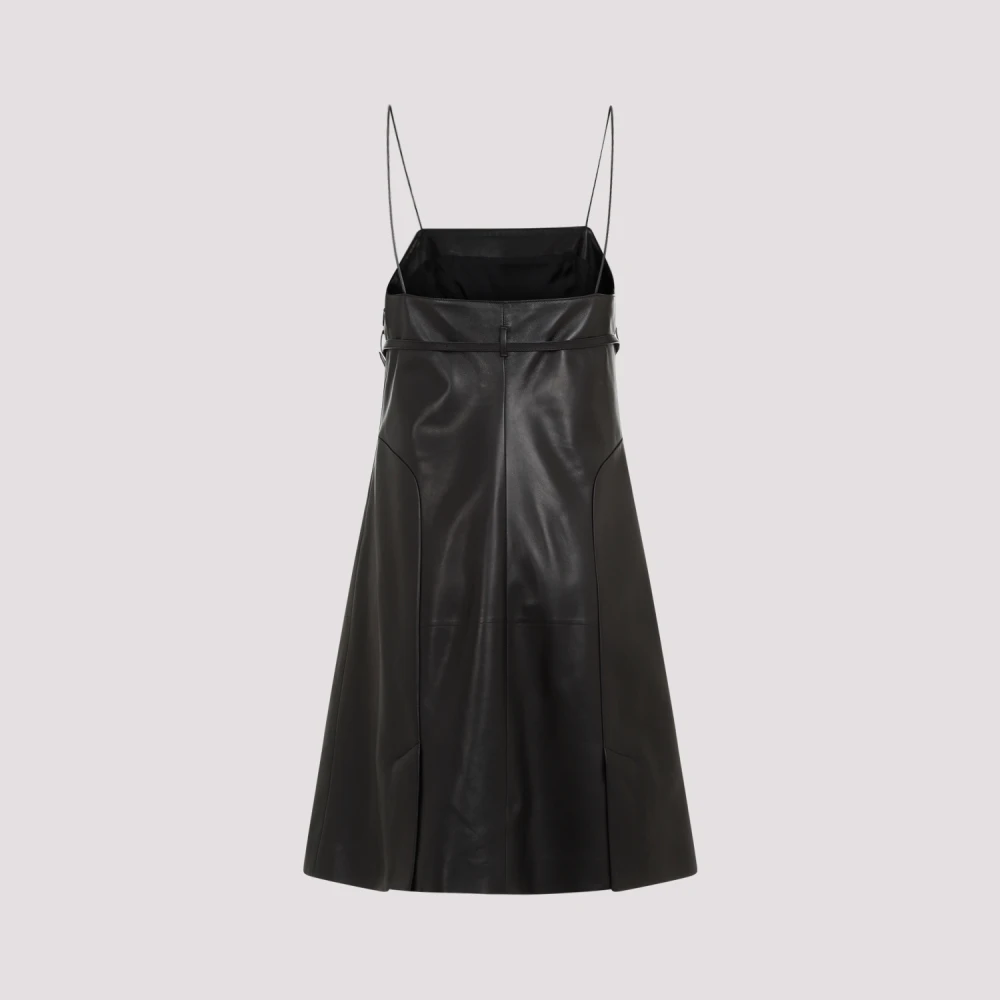 Givenchy Voyou Leren Mini Jurk Black Dames