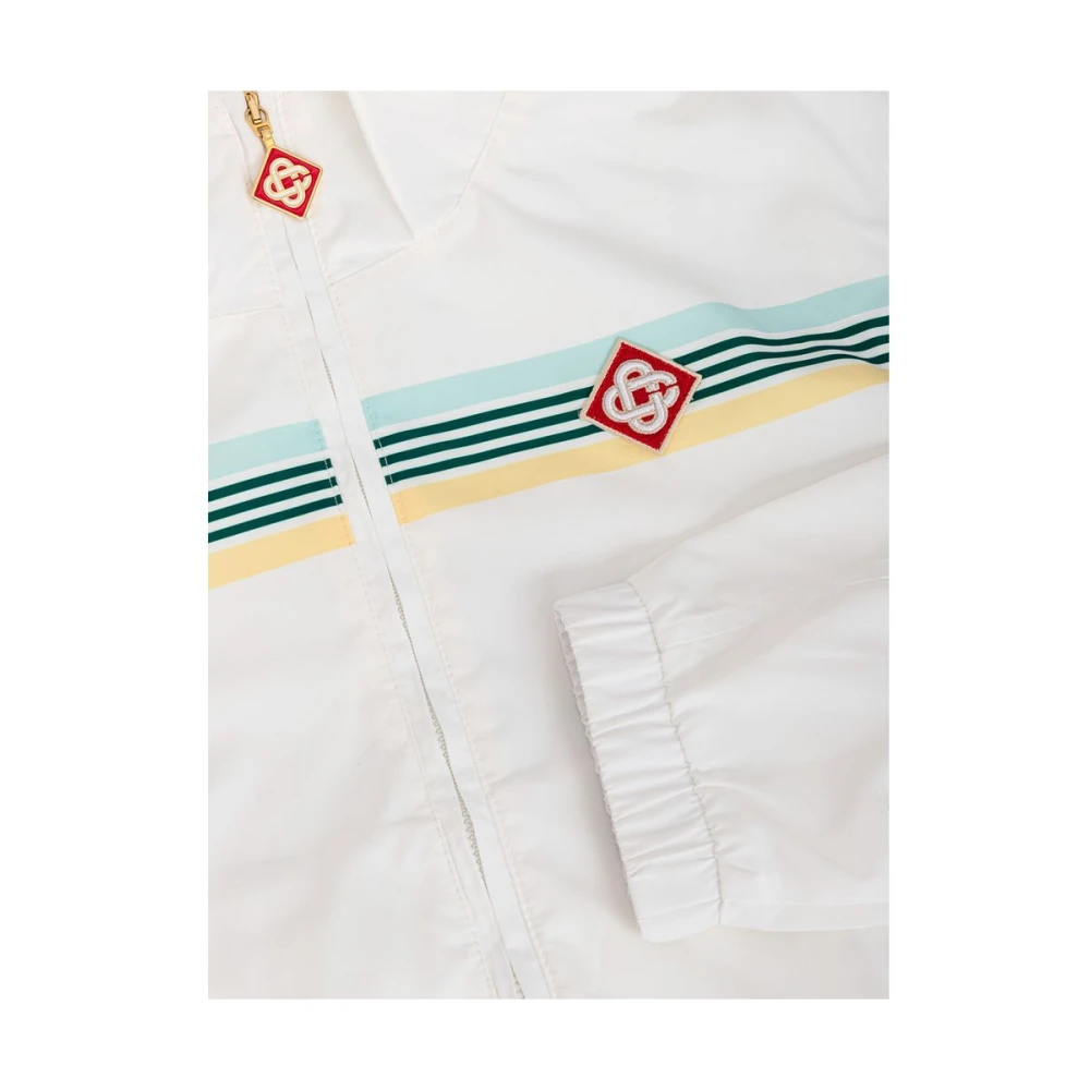 Casablanca Polyester Pullover in Weier Stijl White Dames