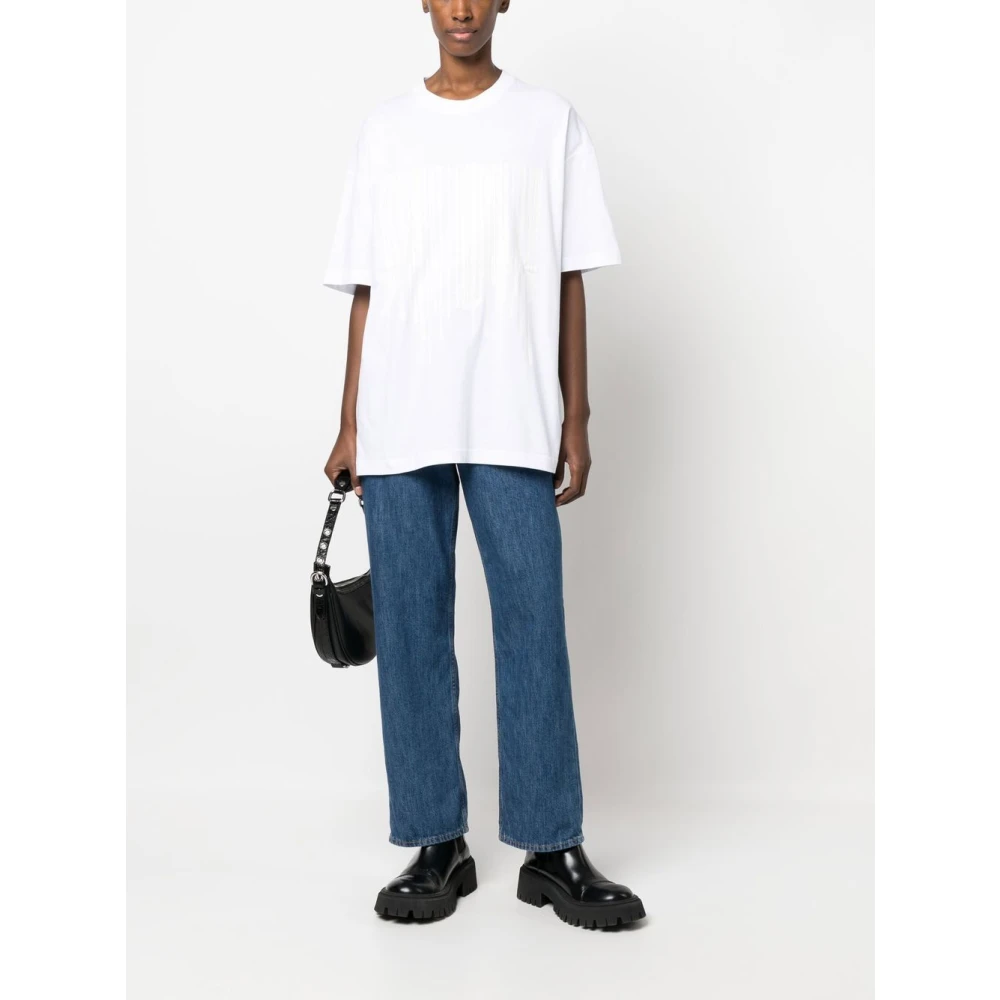 Vtmnts Witte Tee Klassieke Stijl White Heren