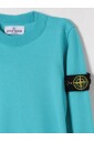 enfants-pull-col-rond-bleu