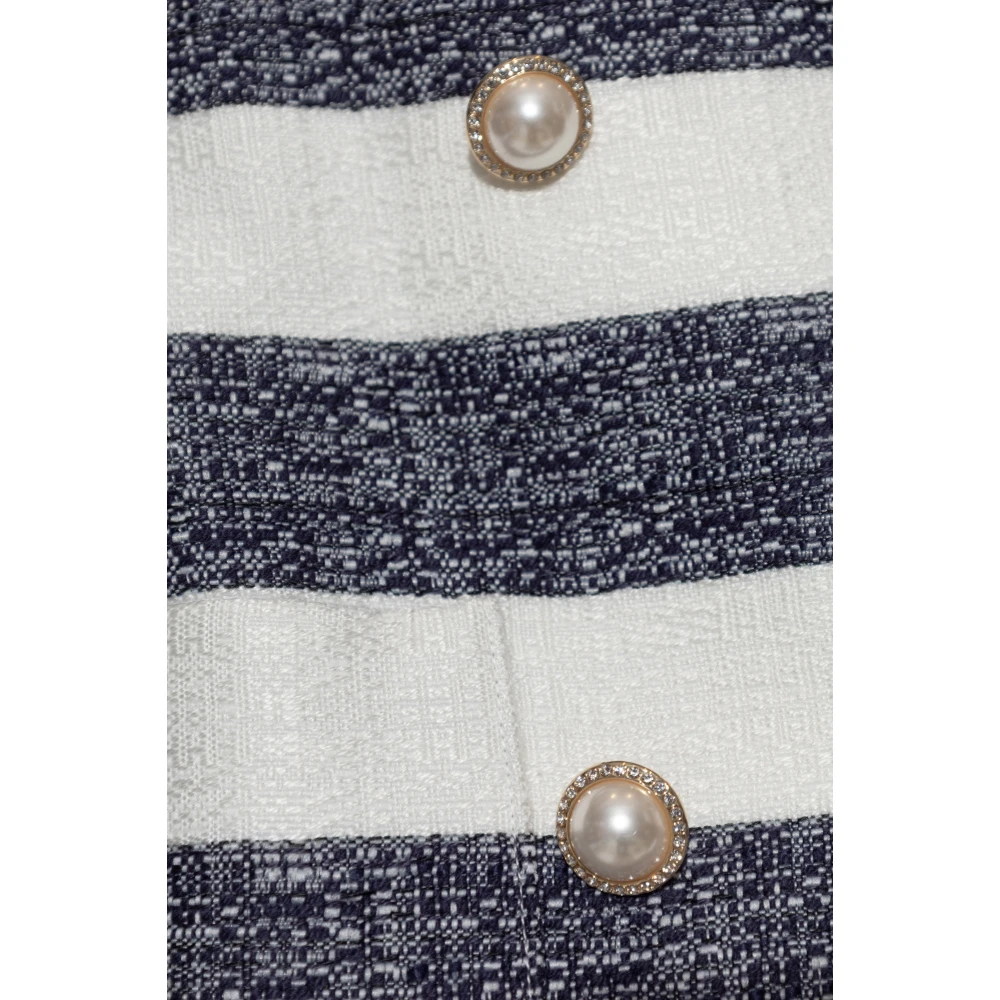 Kate Spade Rok met gestreept patroon Blue Dames