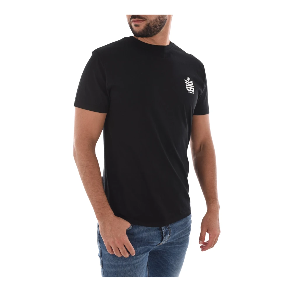 Bikkembergs Surf Icon T-shirt 100% katoen Black Heren