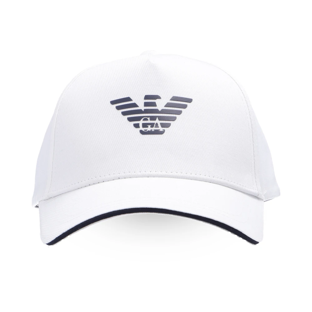 Giorgio Armani Baseball Hat Cappelli White Heren