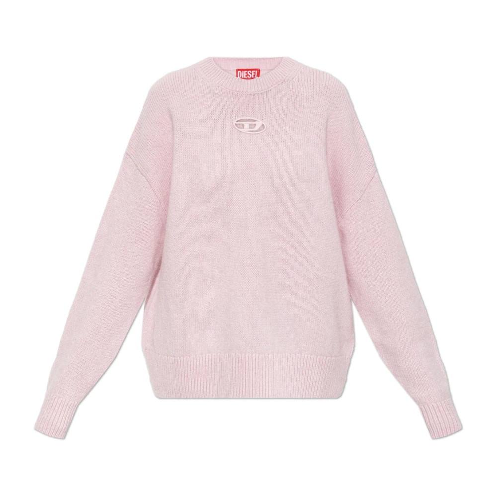 Diesel - M-Areeta Sweater - Knitwear - Mujer - Rosa - Xs