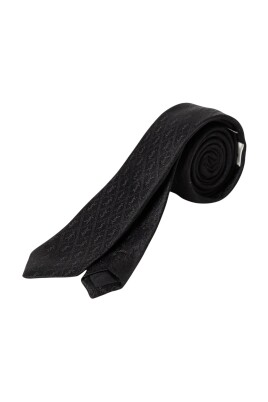 luxury-black-patterned-silk-necktie