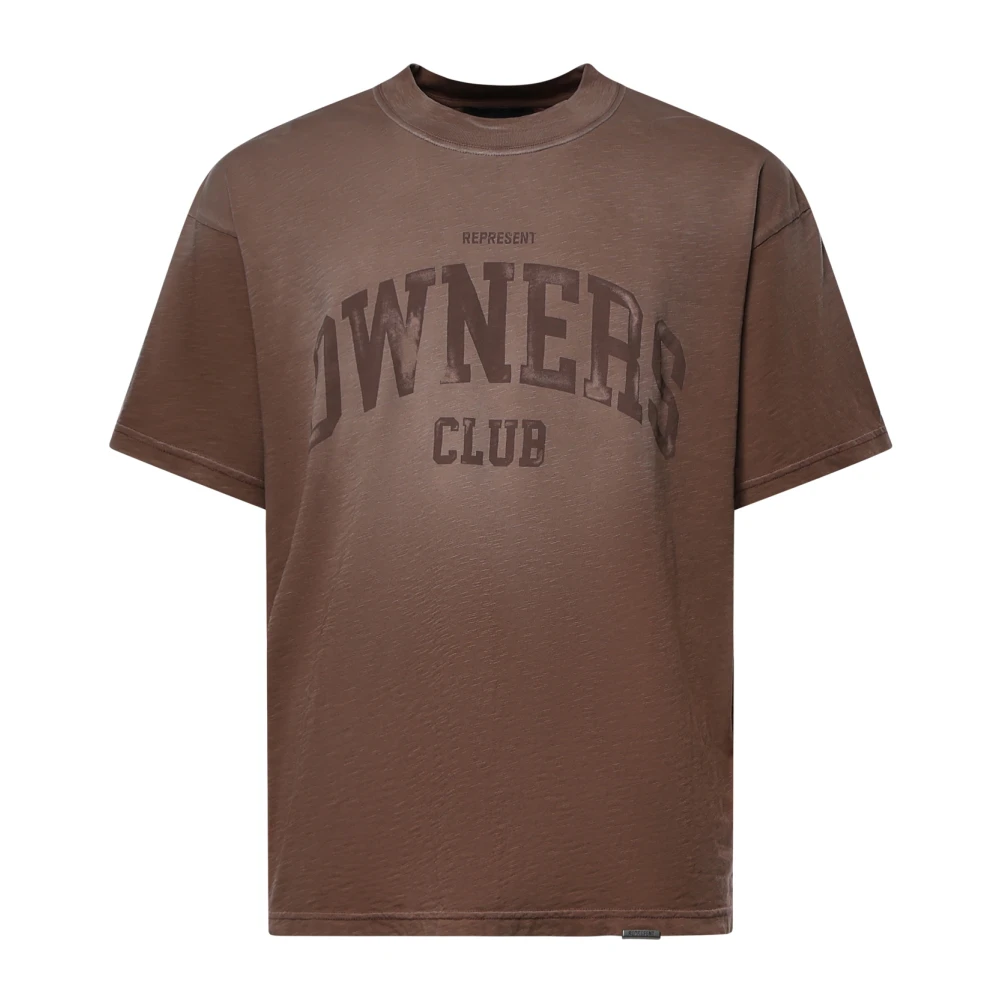 Represent Men's Brown T-Shirts, S, Owners Club T-Shirt