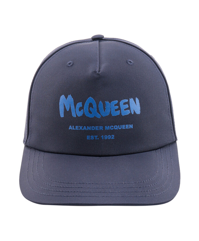 blue-logo-print-adjustable-hat