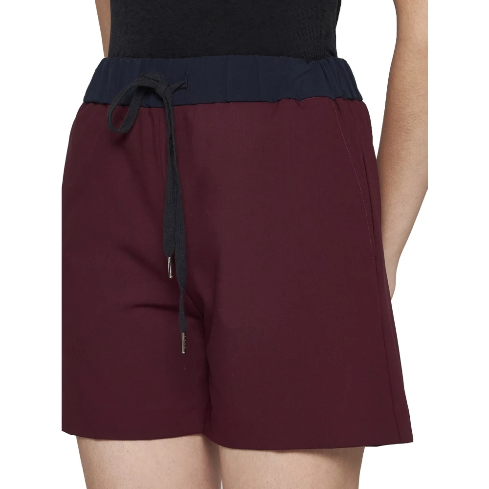Blanca Vita Stijlvolle Zomer Shorts Red Dames