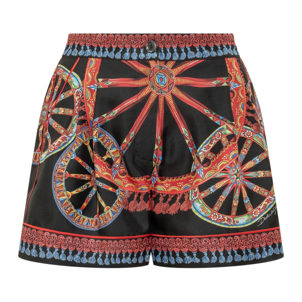 Dolce & Gabbana Donna Multicolor Pantaloncini, E, M, New,