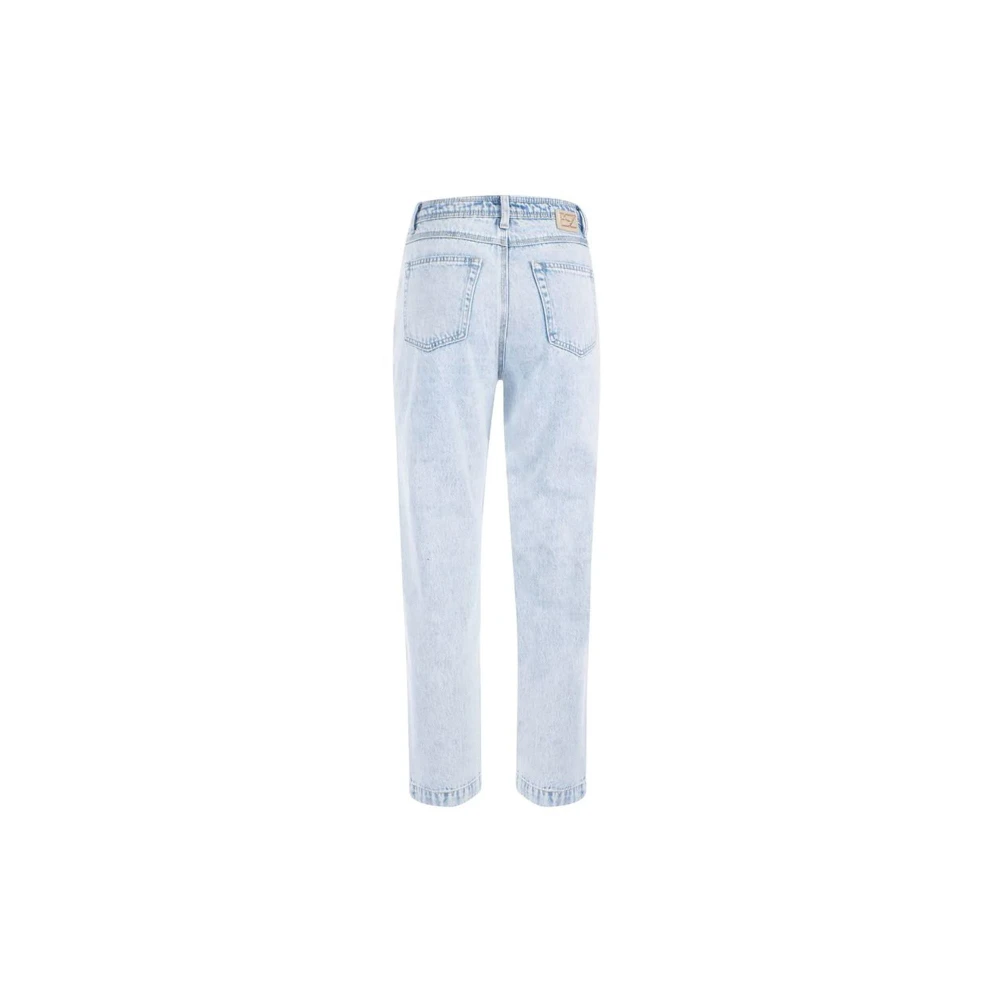 YES ZEE Straight Jeans Blue Dames