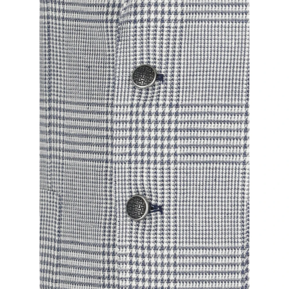 Tagliatore Jassen Blauw Gray Heren