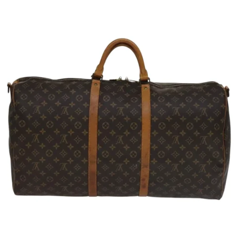 Louis Vuitton Vintage Pre-owned Canvas travel-bags Brown Dames