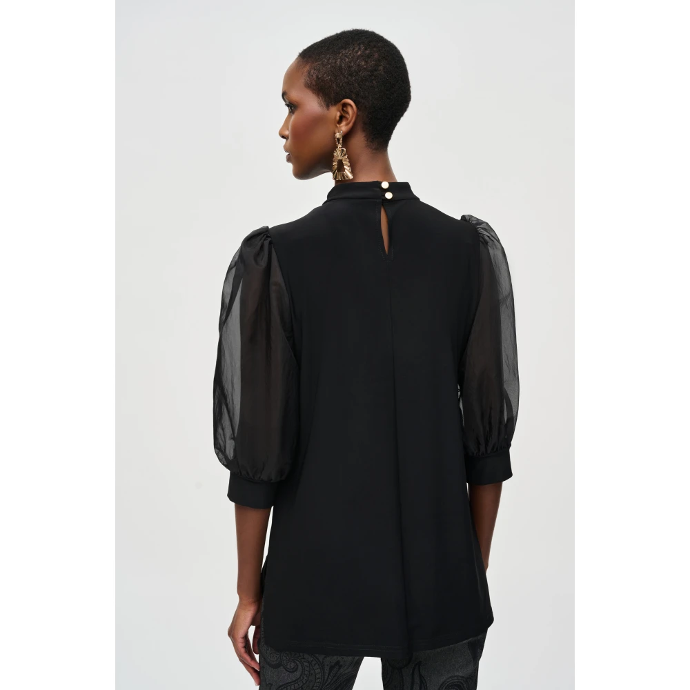 Joseph Ribkoff Elegante Tuniek Top Black Dames