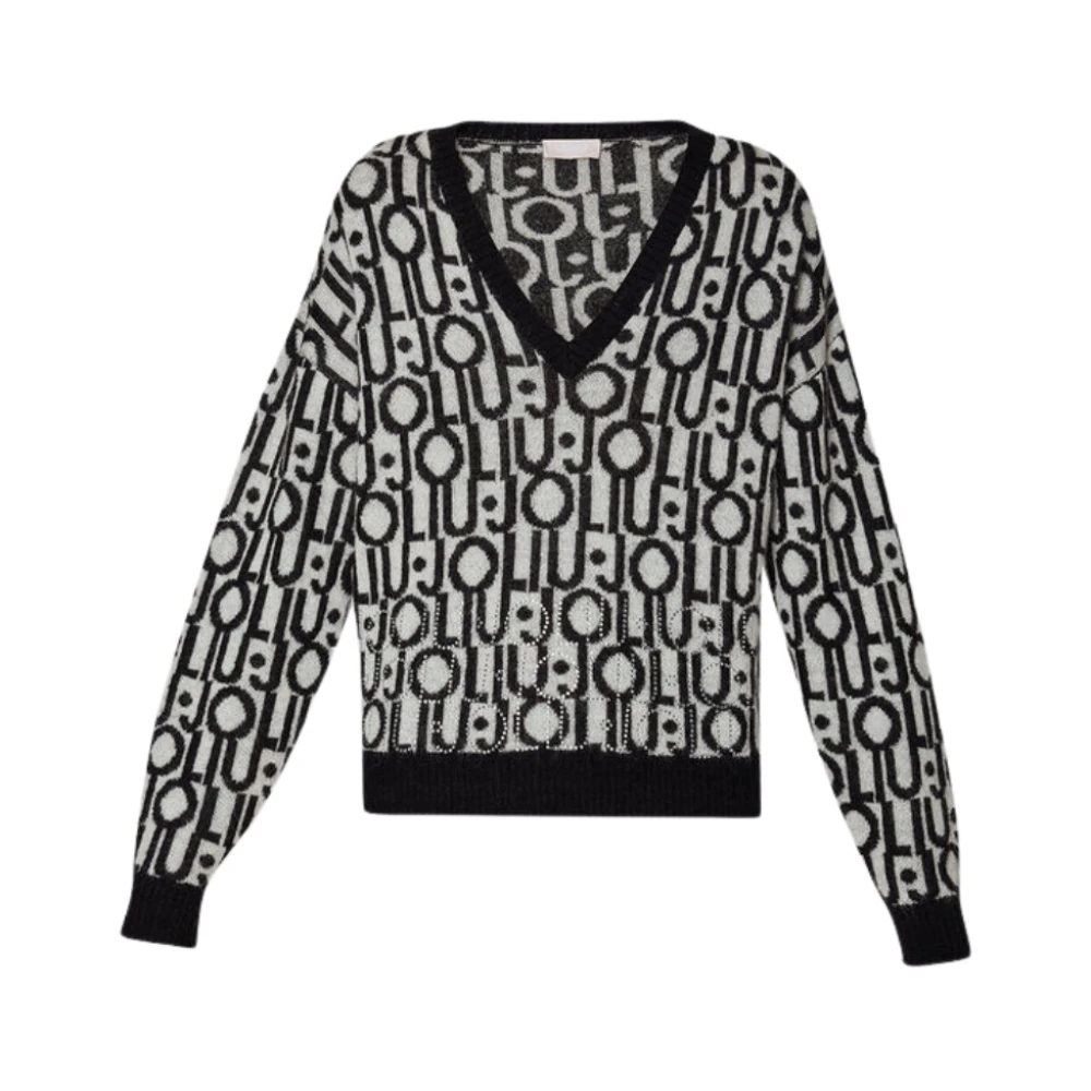 Liu Jo Damen Multicolor Strickwaren, Mehrfarbig, Lgröße: