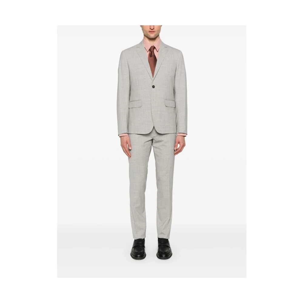 Dsquared2 As Grijs Pak met Achterventilatie Gray Heren