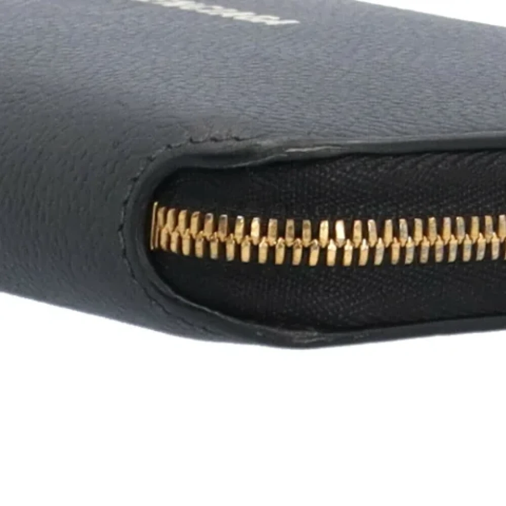 Balenciaga Vintage Pre-owned Leather wallets Black Dames