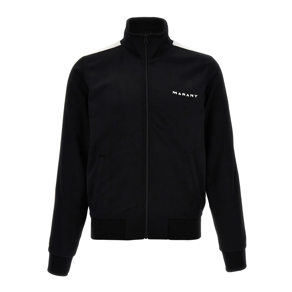 Isabel Marant Men's Black Ronny Sweatshirt - Zip-Throughs - S - Sweatshirts & Hoodies