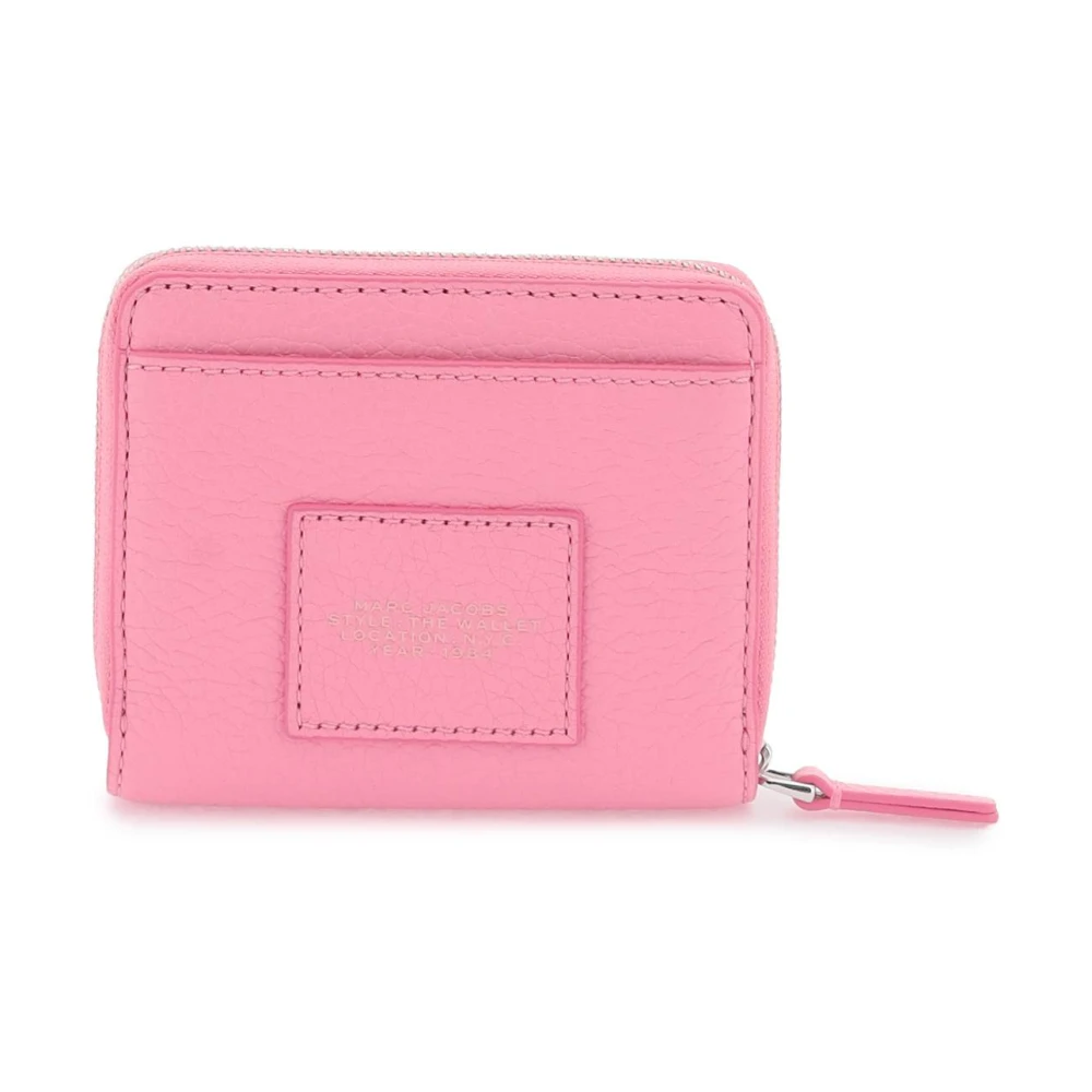 Marc Jacobs Gestructureerde Leren Mini Portemonnee Pink Dames