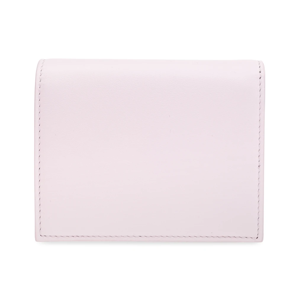 Salvatore Ferragamo Leren portemonnee Pink Dames