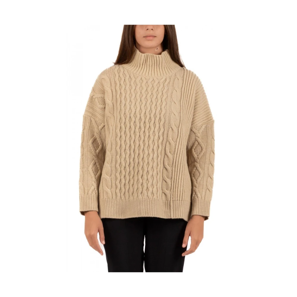 Weekend Dames Korte Mouw Top Beige Dames