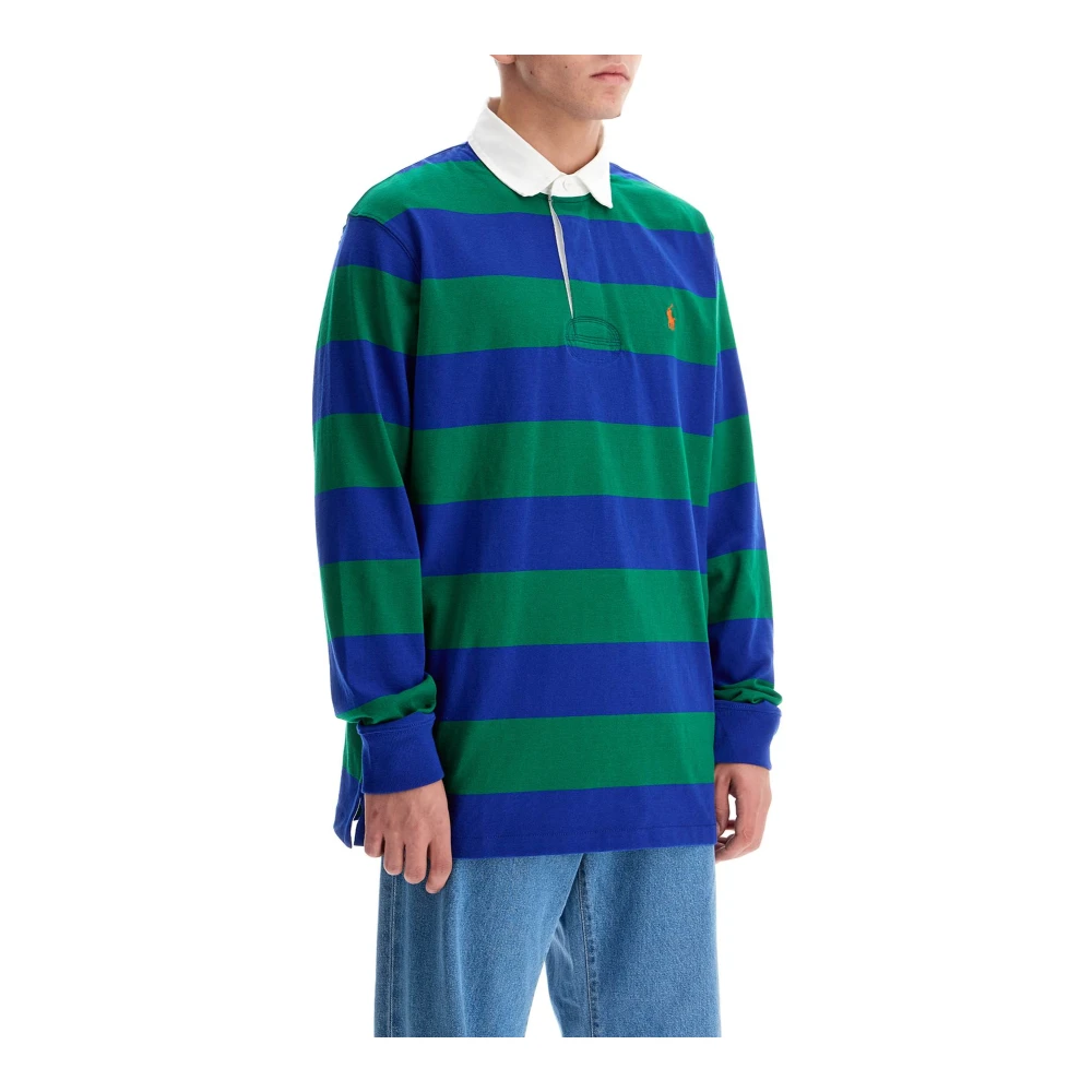 Polo Ralph Lauren Gestreept Rugby Polo Shirt Multicolor Heren