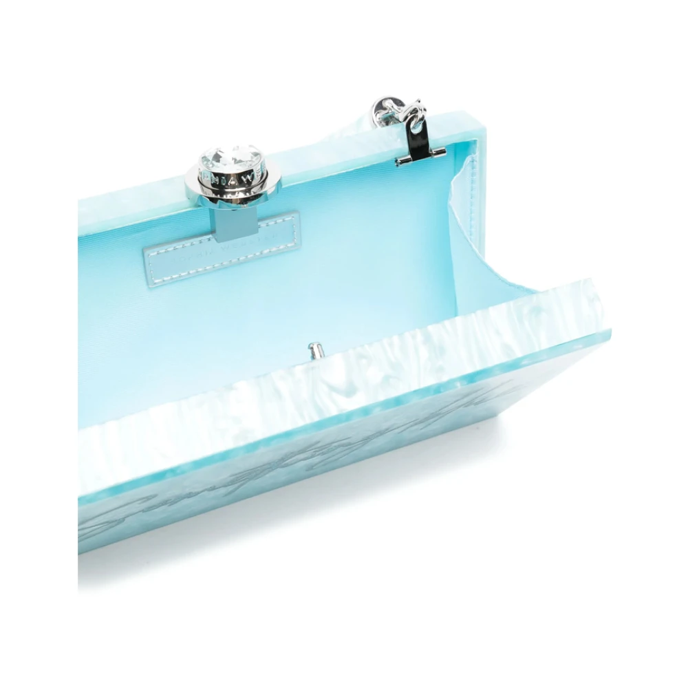 Sophia Webster Stijlvol Lichtblauw Clutch Tas Blue Dames