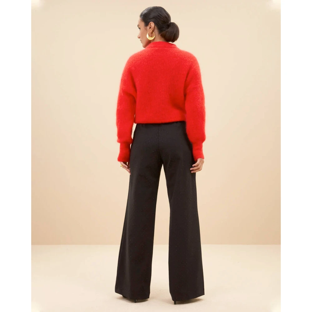 By-Bar Grace Broek Black Dames