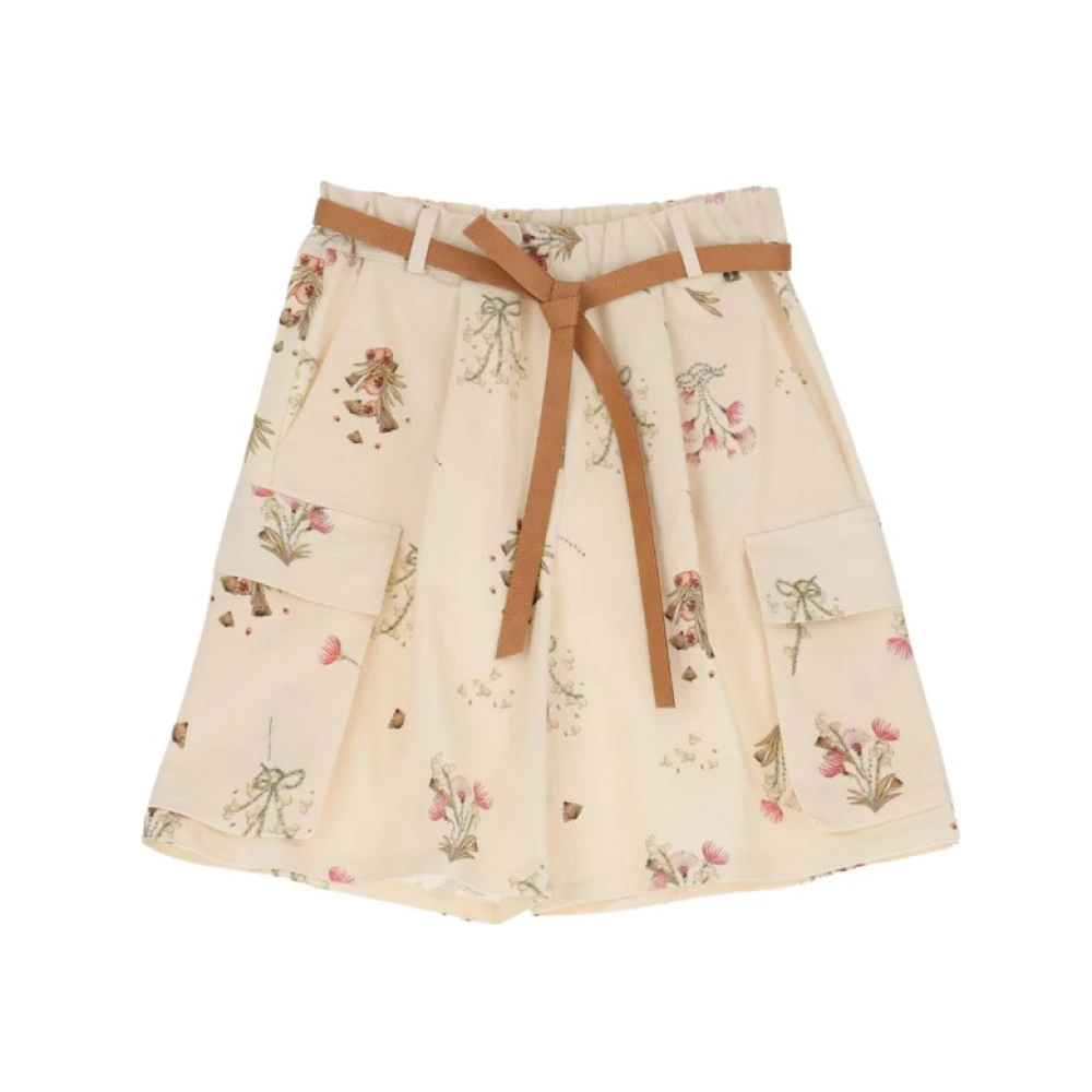 Dixie Fantasie Bermuda Shorts Beige Dames