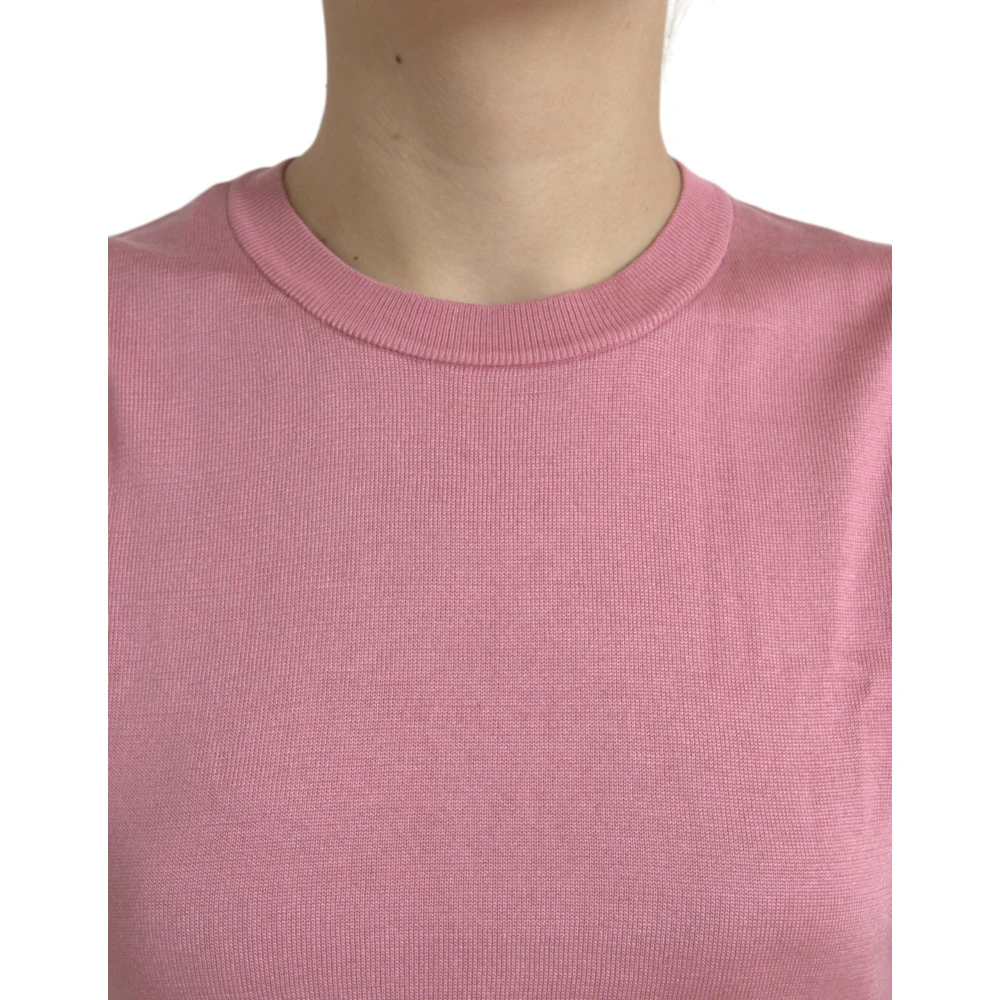 Dolce & Gabbana Sleeveless Tops Pink Dames