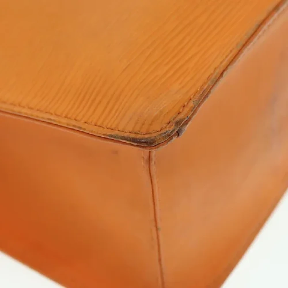Louis Vuitton Vintage Pre-owned Leather totes Orange Dames