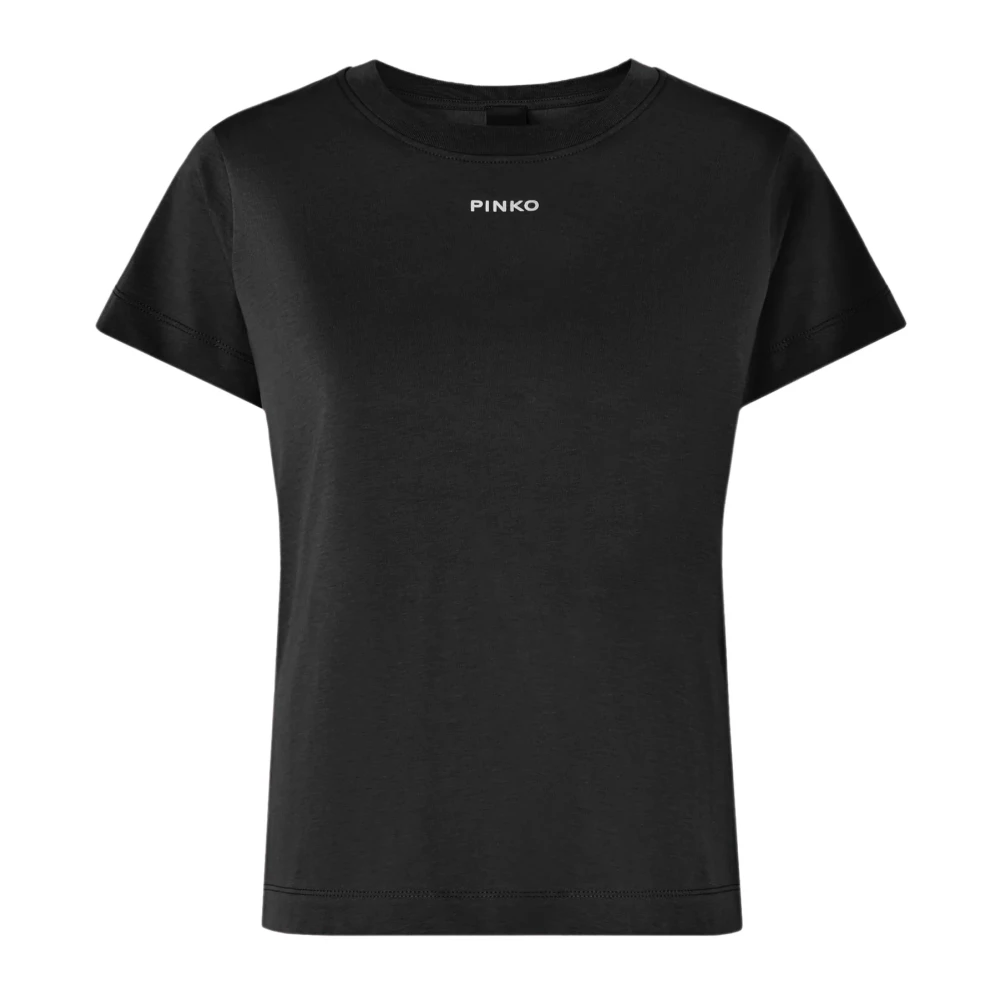 Pinko Women's Black Basico T-Shirt - T-Shirts - M - Tops