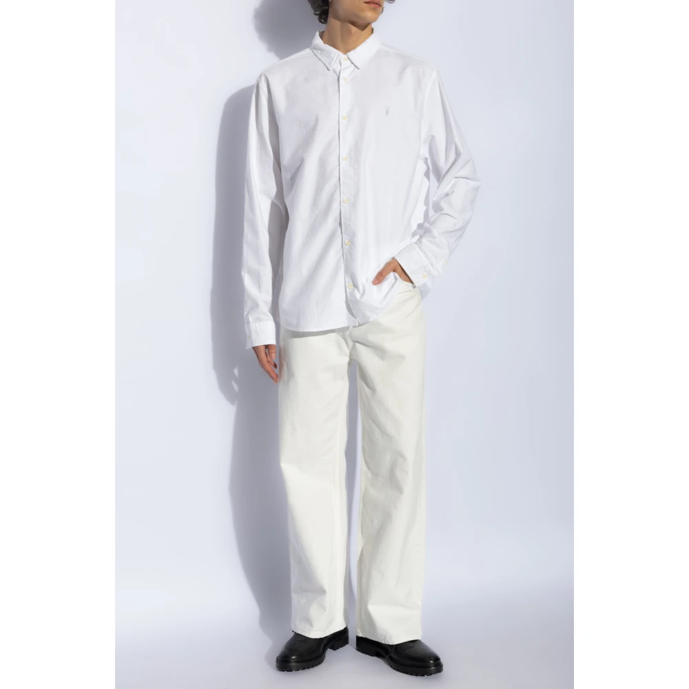 AllSaints Hermosa Shirt White Heren