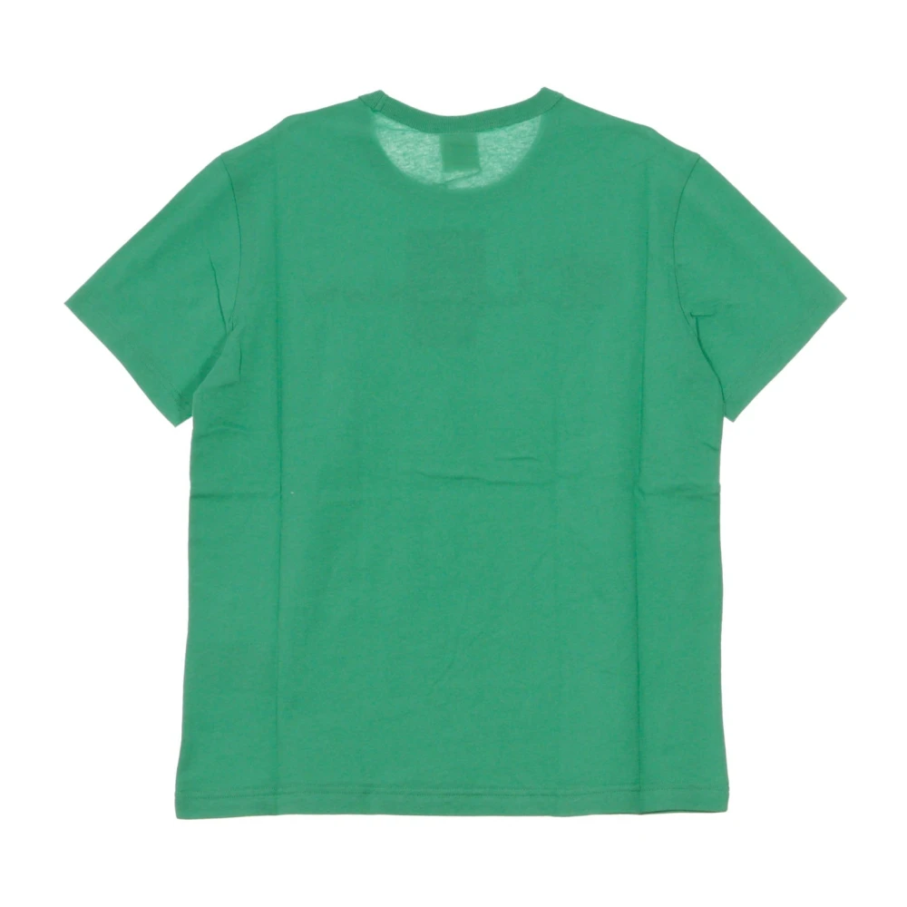 Champion Lichtgroene Crewneck Tee voor Mannen Green Heren