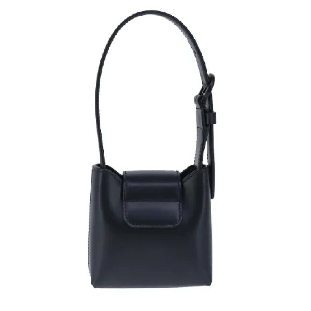 Salvatore Ferragamo Pre-owned Leather handbags Black Dames